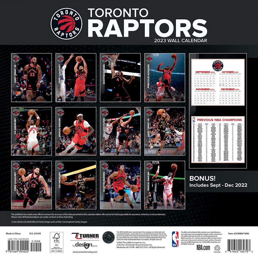 Toronto Raptors 2023-24 schedule