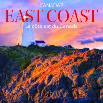 Canada's East Coast | 2023 7 x 14 Inch Monthly Mini Wall Calendar | English/French Bilingual