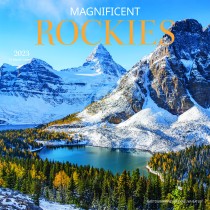 Magnificent Rockies | 2023 7 x 14 Inch Monthly Mini Wall Calendar