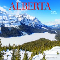 Alberta | 2023 12 x 24 Inch Monthly Square Wall Calendar