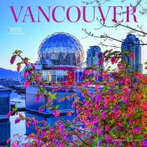 Vancouver | 2023 12 x 24 Inch Monthly Square Wall Calendar