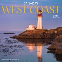 Canada's West Coast | 2024 7 x 14 Inch Monthly Mini Wall Calendar