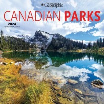 Canadian Geographic Canadian Parks | 2024 7 x 14 Inch Monthly Mini Wall Calendar