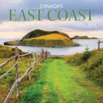 Canada's East Coast | 2024 12 x 24 Inch Monthly Square Wall Calendar