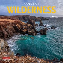 Canadian Wilderness | 2024 12 x 24 Inch Monthly Square Wall Calendar