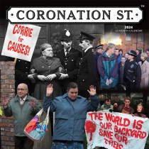 Coronation Street | 2024 12 x 24 Inch Monthly Square Wall Calendar
