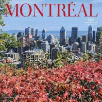 Montreal | 2025 12 x 24 Inch Monthly Square Wall Calendar | English/French Bilingual