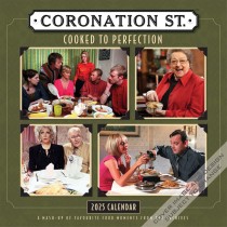 Coronation Street OFFICIAL | 2025 12 x 24 Inch Monthly Square Wall Calendar | Plastic-Free