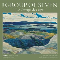 The Group of Seven AGO OFFICIAL | 2025 12 x 24 Inch Monthly Square Wall Calendar | English/French Bilingual