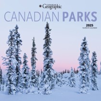 Canadian Geographic Canadian Parks OFFICIAL | 2025 7 x 14 Inch Monthly Mini Wall Calendar