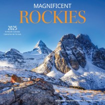 Magnificent Rockies | 2025 7 x 14 Inch Monthly Mini Wall Calendar