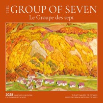 The Group of Seven AGO OFFICIAL | 2025 8.5 x 8.5 Inch Monthly Medium Wall Calendar | Envelope | English/French Bilingual