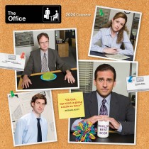 The Office OFFICIAL | 2024 12 x 24 Inch Monthly Square Wall Calendar