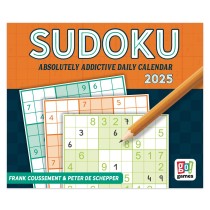 Sudoku | 2025 6 x 5 Inch Daily Desktop Box Calendar | New Page Every Day