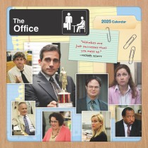 The Office OFFICIAL | 2025 12 x 24 Inch Monthly Square Wall Calendar