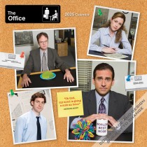 The Office OFFICIAL | 2025 12 x 24 Inch Monthly Square Wall Calendar