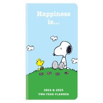 Peanuts | 2024-2025 3.5 x 6.5 Inch Two Year Monthly Pocket Planner