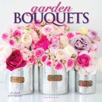 Garden Bouquets | 2024 12 x 24 Inch Monthly Square Wall Calendar