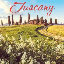 Tuscany | 2024 12 x 24 Inch Monthly Square Wall Calendar
