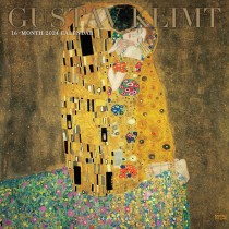 Klimt | 2024 12 x 24 Inch Monthly Square Wall Calendar
