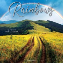 Chasing Rainbows | 2024 12 x 24 Inch Monthly Square Wall Calendar