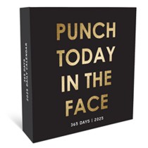 Punch Today | 2025 Desktop Box Calendar | New Page Every Day