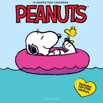 Peanuts | 2025 12 x 24 Inch Monthly Square Wall Calendar