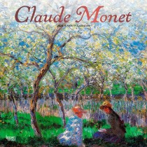 Claude Monet | 2024 12 x 24 Inch Monthly Square Wall Calendar | Foil Stamped Cover