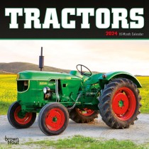 Tractors | 2024 7 x 14 Inch Monthly Mini Wall Calendar