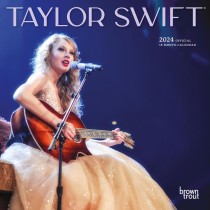 Taylor Swift OFFICIAL | 2024 7 x 14 Inch Monthly Mini Wall Calendar
