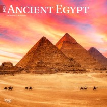 Ancient Egypt | 2024 12 x 24 Inch Monthly Square Wall Calendar