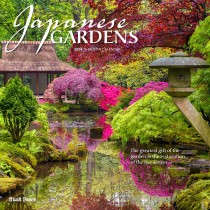 Japanese Gardens | 2024 12 x 24 Inch Monthly Square Wall Calendar