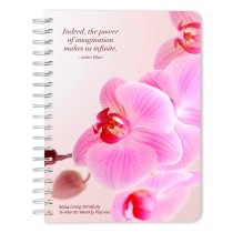 Mindful Living | 2024 6.9 x 9.8 Inch Weekly Karma Planner | Thicker and Bigger than Average Planner