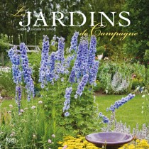 Les Jardins De Campagne | 2024 12 x 24 Inch Monthly Square Wall Calendar | French Language