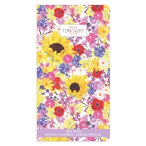 House of Turnowsky Flower Shop Three | 2024-2025 3.5 x 6.5 Inch Two Year Monthly Pocket Planner Calendar | English/French Bilingual