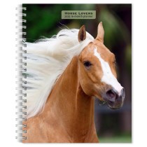 Horse Lovers | 2025 6 x 7.75 Inch Spiral-Bound Wire-O Weekly Engagement Planner Calendar | New Full-Color Image Every Week