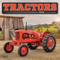 Tractors | 2025 7 x 14 Inch Monthly Mini Wall Calendar