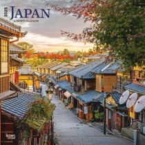 Japan | 2025 12 x 24 Inch Monthly Square Wall Calendar