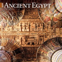 Ancient Egypt | 2025 12 x 24 Inch Monthly Square Wall Calendar | Plastic-Free