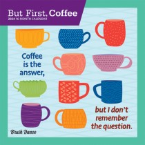 But First Coffee | 2025 7 x 14 Inch Monthly Mini Wall Calendar