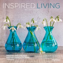 Inspired Living | 2025 12 x 24 Inch Monthly Square Wall Calendar