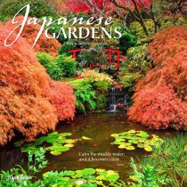 Japanese Gardens | 2025 12 x 24 Inch Monthly Square Wall Calendar