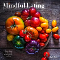 Mindful Eating | 2025 12 x 24 Inch Monthly Square Wall Calendar