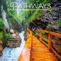 Pathways | 2025 12 x 24 Inch Monthly Square Wall Calendar