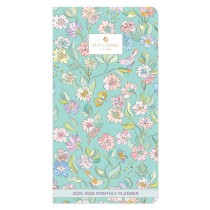 House of Turnowsky OFFICIAL | 2025-2026 3.5 x 6.5 Inch Two Year Monthly Pocket Planner Calendar | Foil Stamped Cover