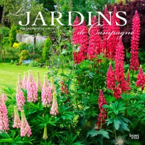 Les Jardins De Campagne | 2025 12 x 24 Inch Monthly Square Wall Calendar | French Language