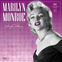 Marilyn Monroe OFFICIAL | 2025 12 x 24 Inch Monthly Square Wall Calendar | English/French Bilingual