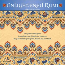 Enlightened Rumi | 2026 12 x 24 Inch (Hanging) Monthly Square Wall Calendar