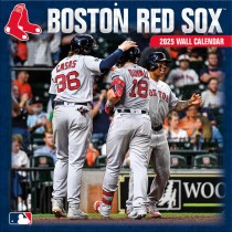 Boston Red Sox | 2025 12 x 24 Inch Monthly Square Wall Calendar