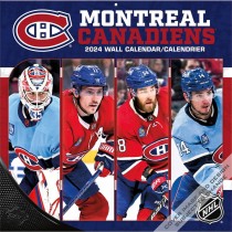 Montreal Canadiens - Bilingual 2025 12X12 Team Wall Calendar | English/French Bilingual